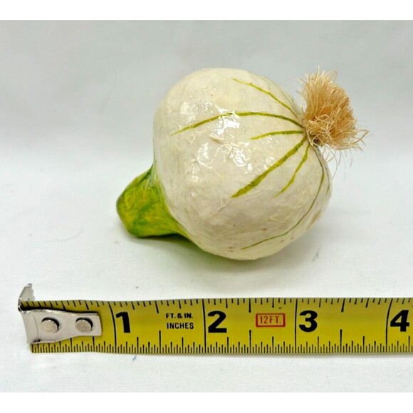 LOT OF 6 Paper Mache Staging Vegetables Veggies-Papier Fake Decorative Prop Food - Picture 11 of 13